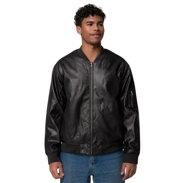 SINEST ESSENTIALS LEATHER-JACKET